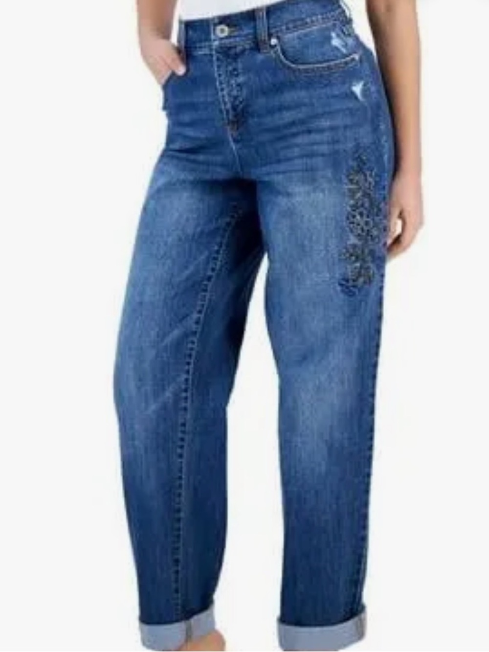 NWOT INC Concepts Floral jeans